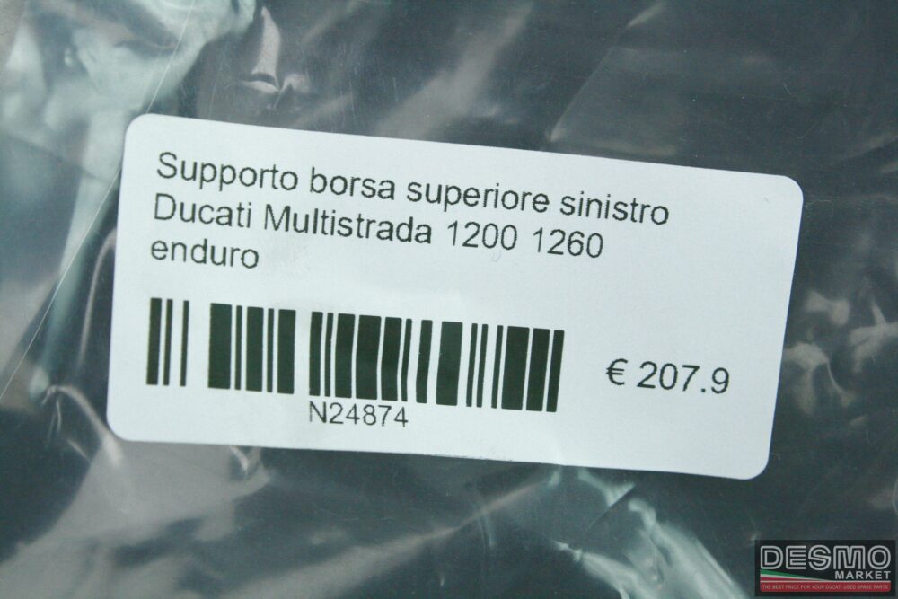 Supporto borsa superiore sinistro Ducati Multistrada 1200 1260 Enduro