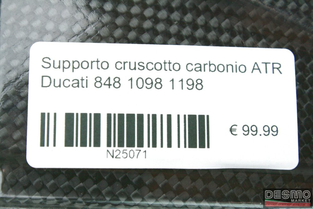 Supporto cruscotto carbonio ATR Ducati 848 1098 1198