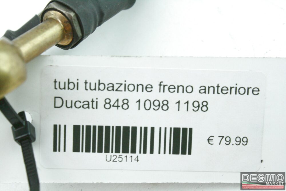 Tubi tubazione freno anteriore Ducati 848 1098 1198