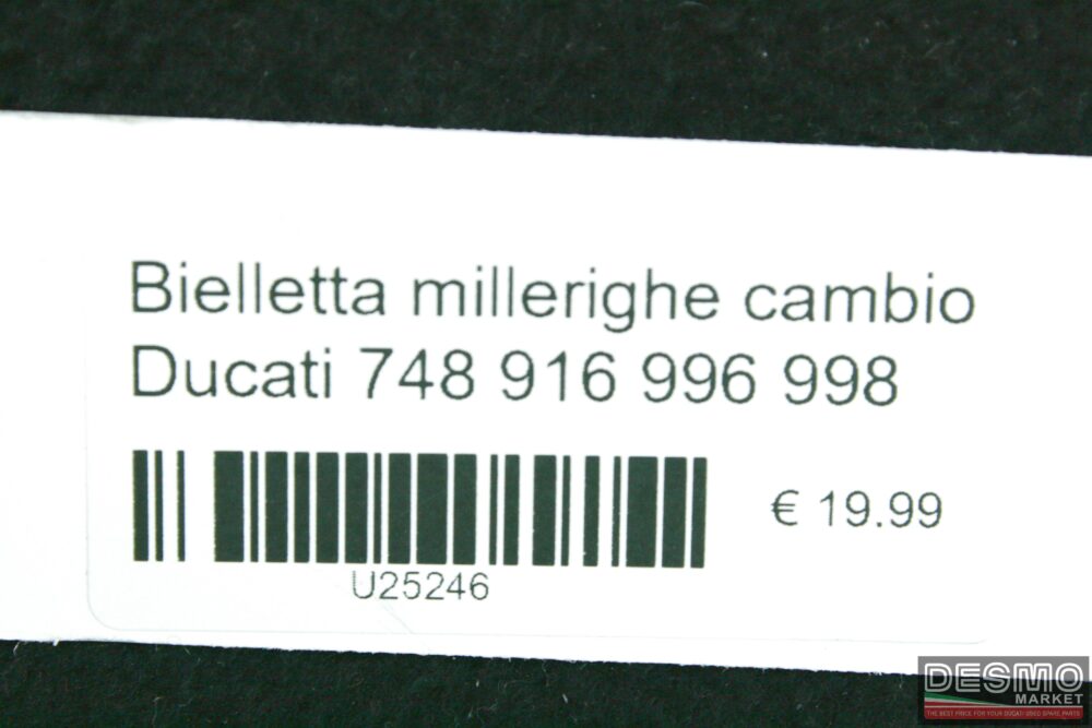 Bielletta millerighe cambio Ducati 748 916 996 998