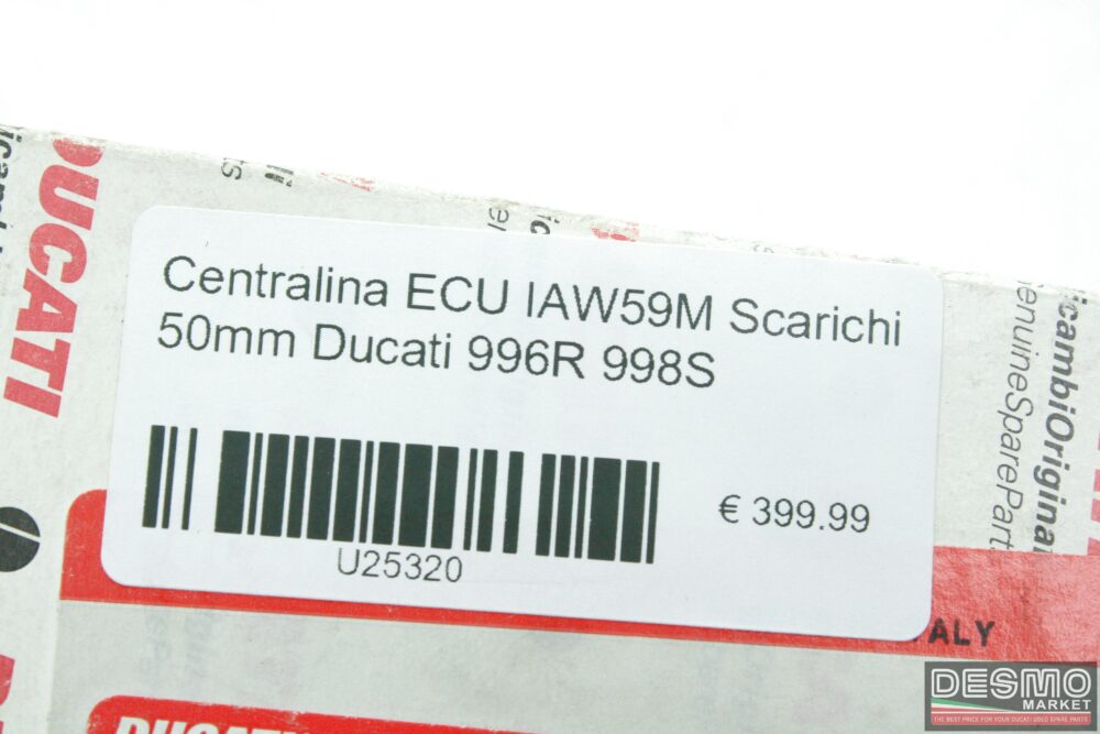 Centralina ECU IAW59M scarichi 50mm Ducati 996R 998S