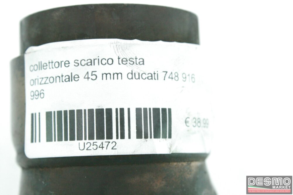 Collettore scarico testa orizzontale 45 mm Ducati 748 916 996