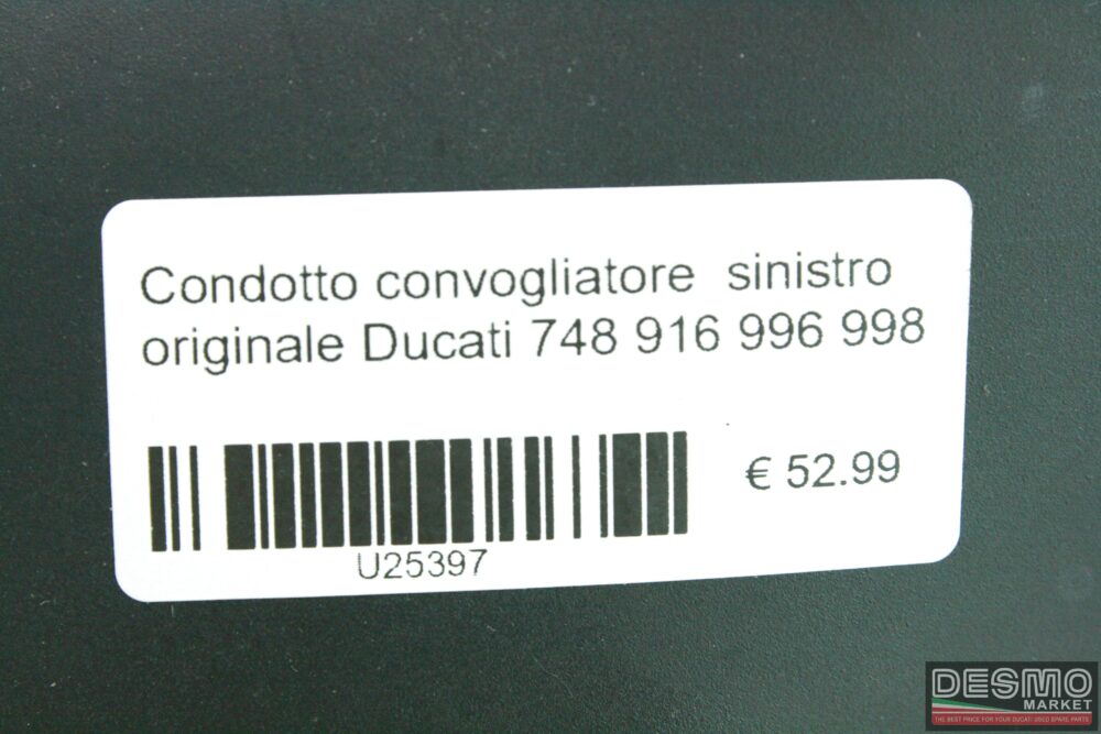 Condotto convogliatore sinistro originale Ducati 748 916 996 998