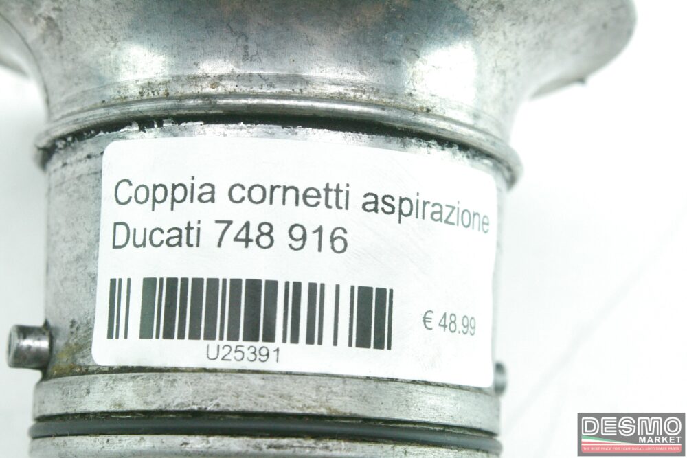 Coppia cornetti aspirazione Ducati 748 916