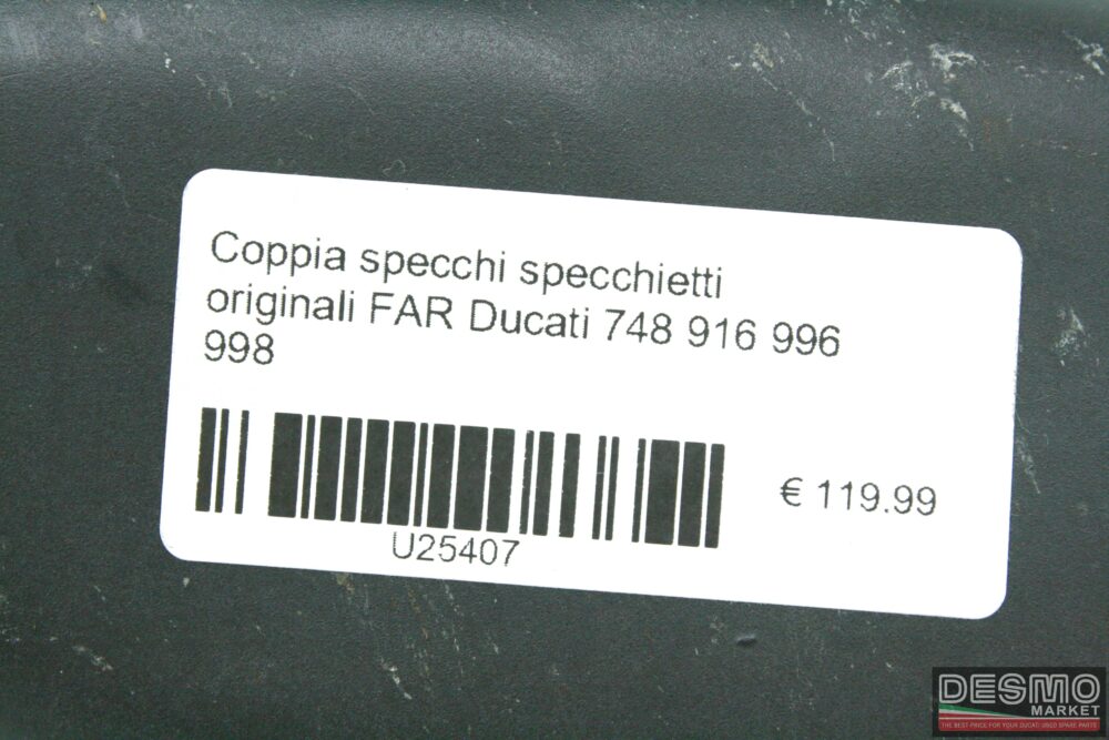 Coppia specchi specchietti originali FAR Ducati 748 916 996 998