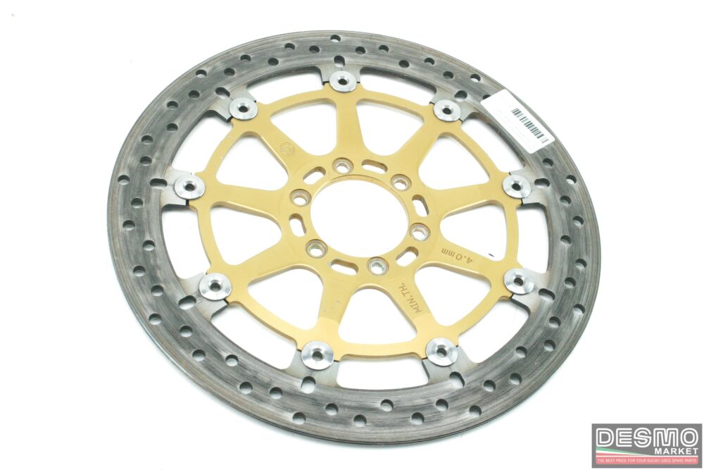 Dischi freno anteriori 320mm 6 fori campanatura 10 Ducati 748r 2001