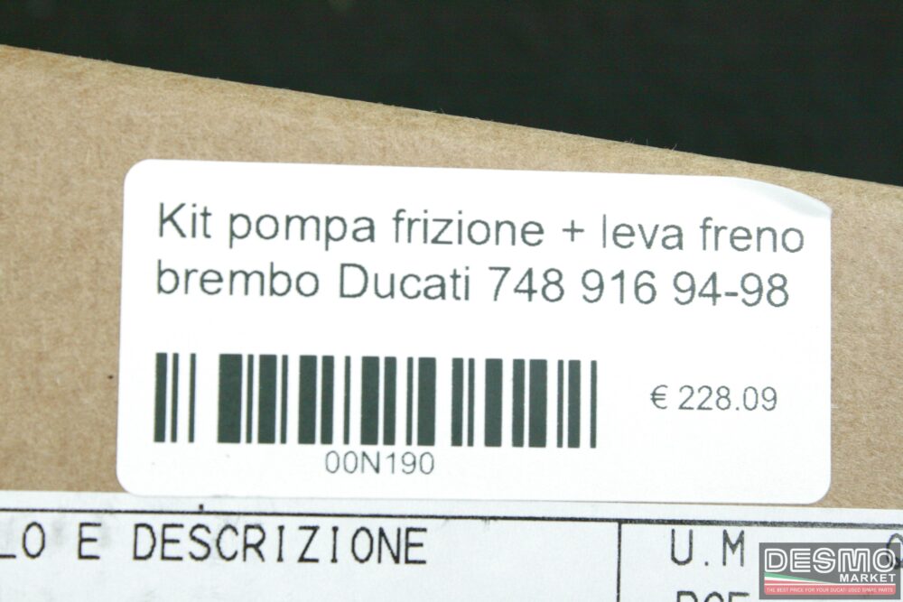 Kit pompa frizione + leva freno Brembo Ducati 748 916 94-98