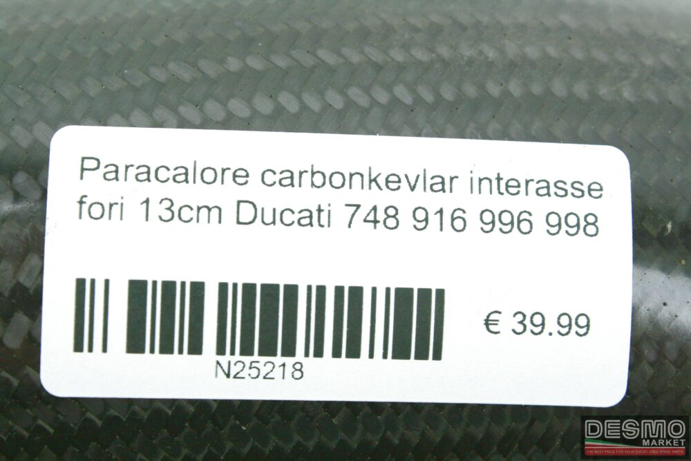 Paracalore carbonkevlar interasse fori 13cm Ducati 748 916 996 998