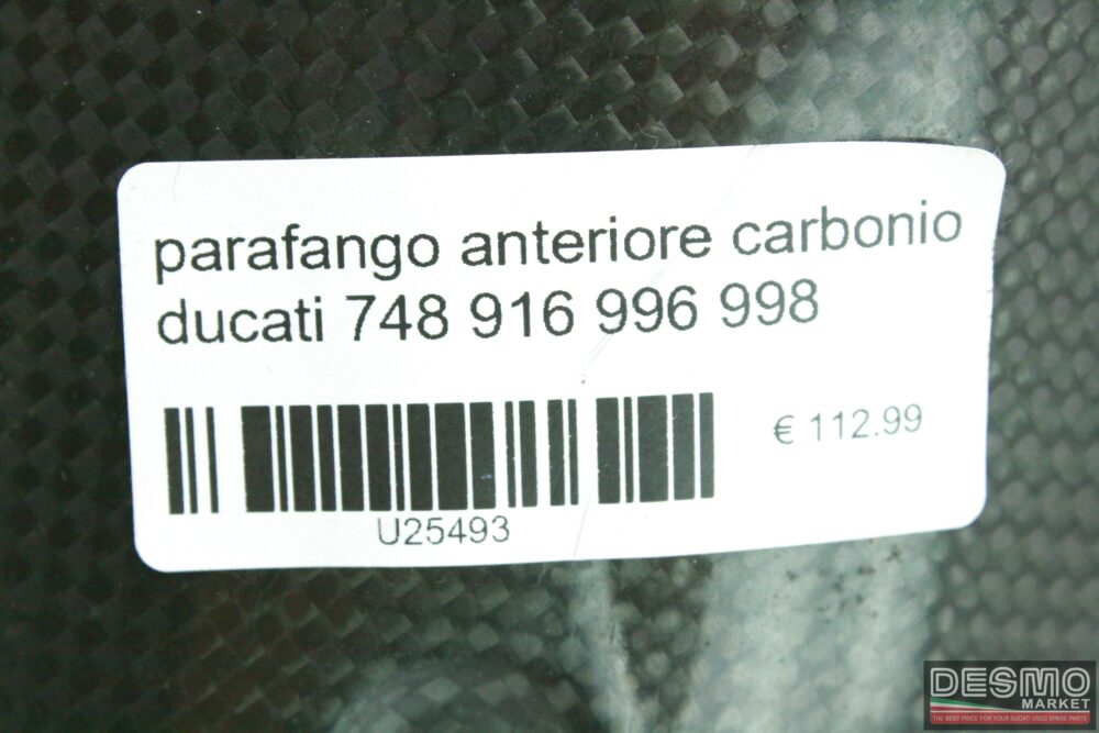 Parafango anteriore carbonio Ducati 748 916 996 998