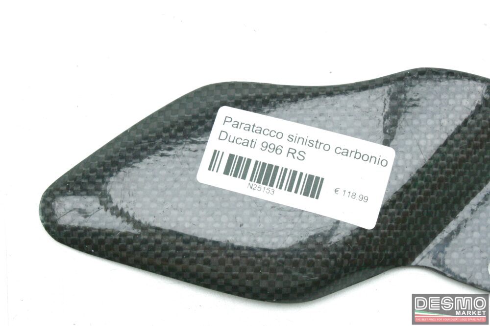 Paratacco sinistro carbonio Ducati 996 RS