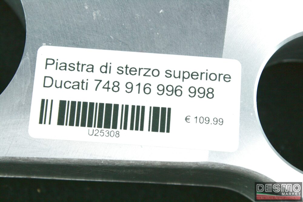 Piastra di sterzo superiore Ducati 748 916 996 998