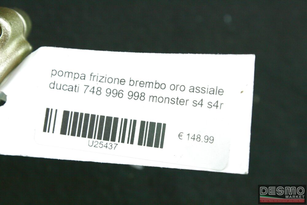 Pompa frizione Brembo oro assiale Ducati 748 996 998 Monster s4 s4r