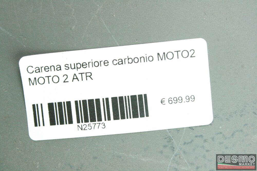 Carena superiore carbonio MOTO2 MOTO 2 ATR