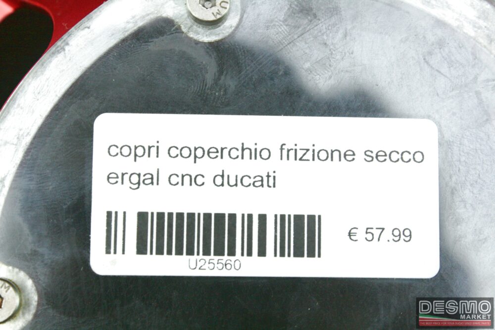 Copri coperchio frizione secco ergal cnc Ducati