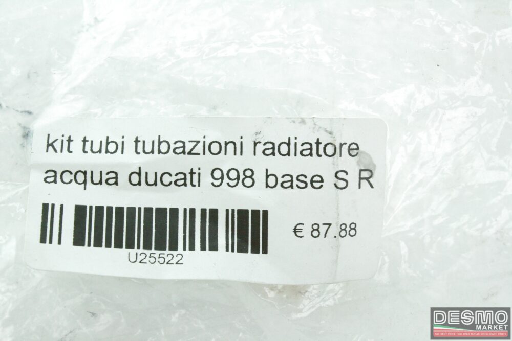 Kit tubi tubazioni radiatore acqua Ducati 998 base S R