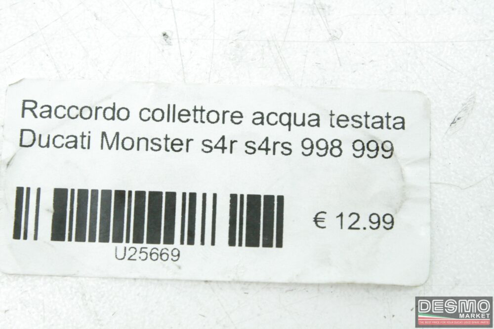 Raccordo collettore acqua testata Ducati Monster s4r s4rs 998 999