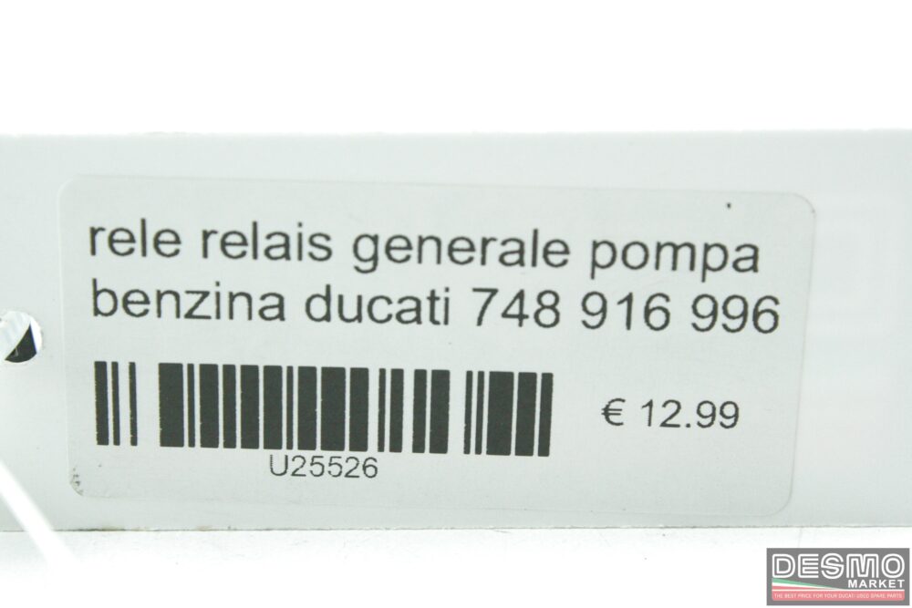 Rele relais generale pompa benzina Ducati 748 916 996