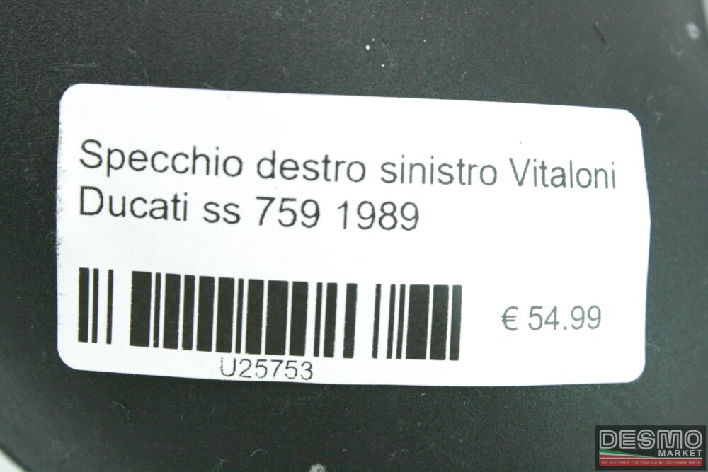 Specchio destro sinistro Vitaloni Ducati ss 750 1989