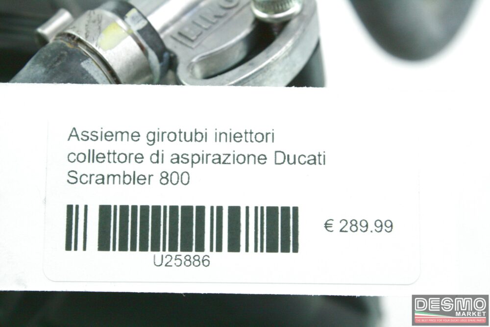 Assieme girotubi iniettori collettore aspirazione Ducati Scrambler 800