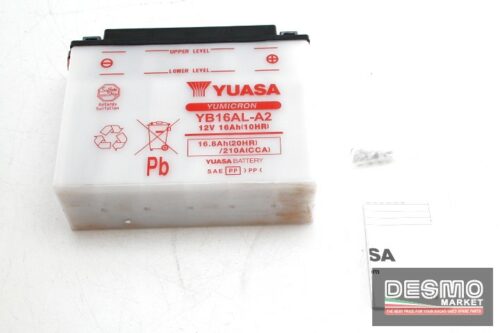 Batteria Yuasa YB16AL Ducati 748 916 996 Monster 600 750 900