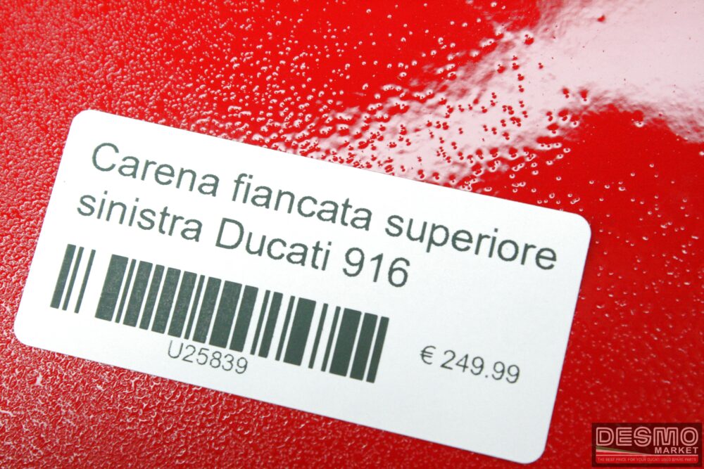 Carena fiancata superiore sinistra Ducati 916