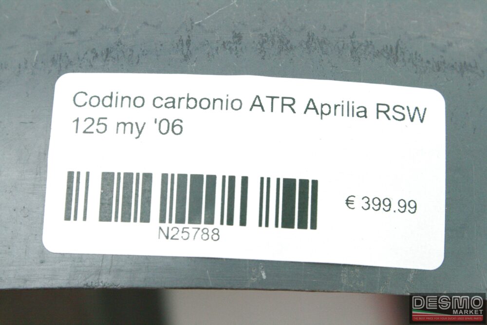 Codino carbonio ATR Aprilia RSW 125 my ’06