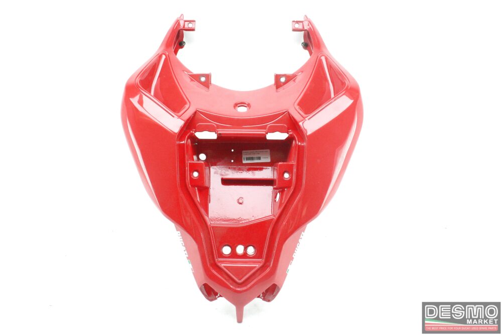 Codone biposto aftermarket rosso Ducati 848 1098 1198