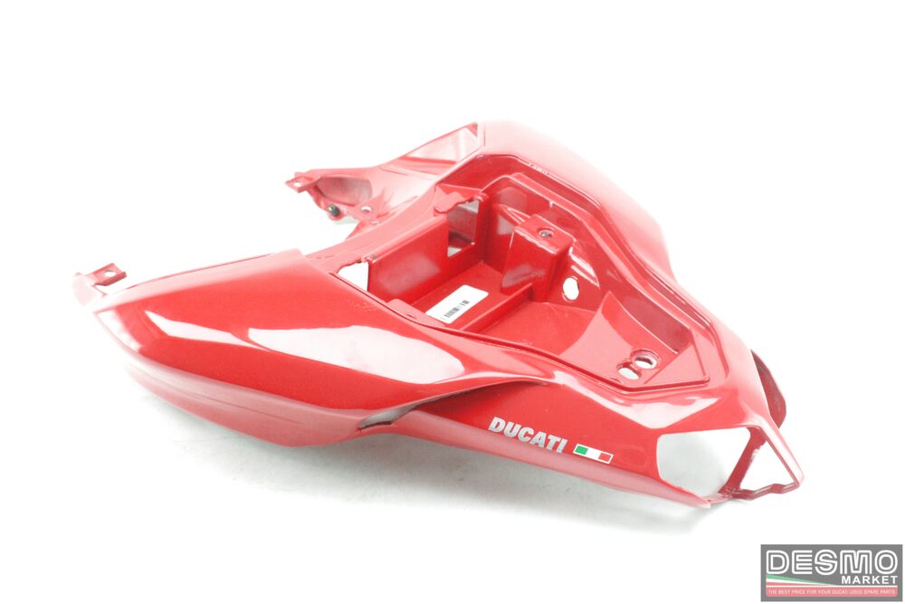 Codone biposto aftermarket rosso Ducati 848 1098 1198