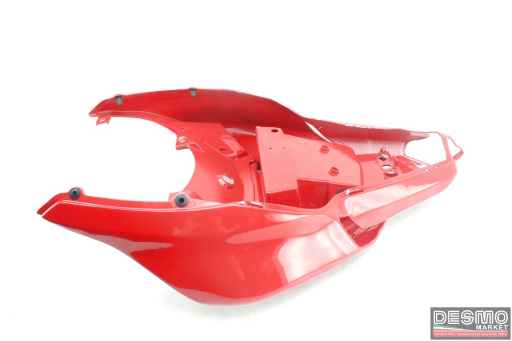 Codone biposto aftermarket rosso Ducati 848 1098 1198