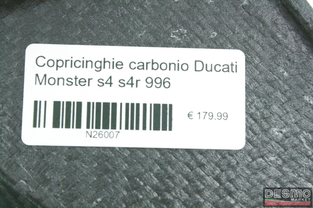 Copricinghie carbonio Ducati Monster s4 s4r 996