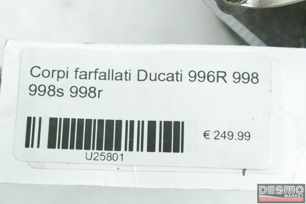 Corpi farfallati Ducati 996R 998 998s 998r