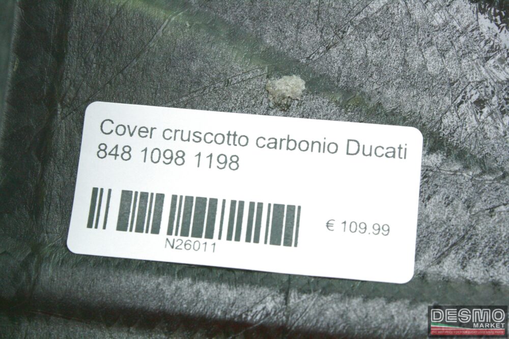 Cover cruscotto carbonio Ducati 848 1098 1198