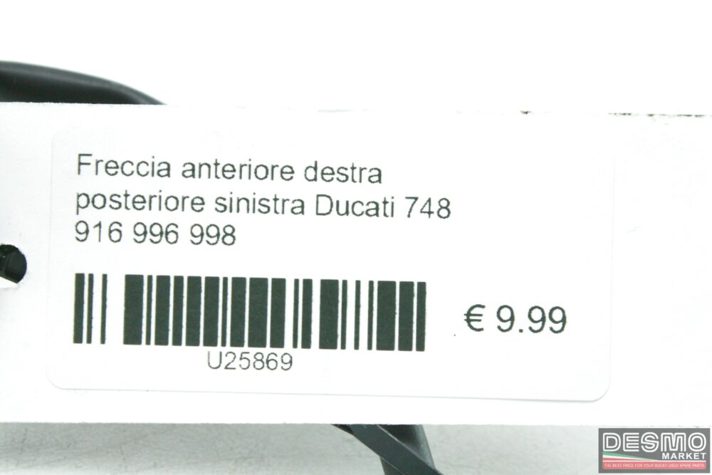 Freccia anteriore destra posteriore sinistra Ducati 748 916 996 998