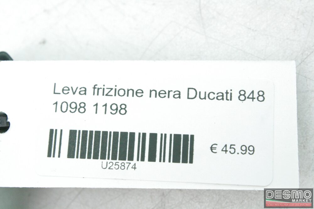 Leva frizione nera Ducati 848 1098 1198