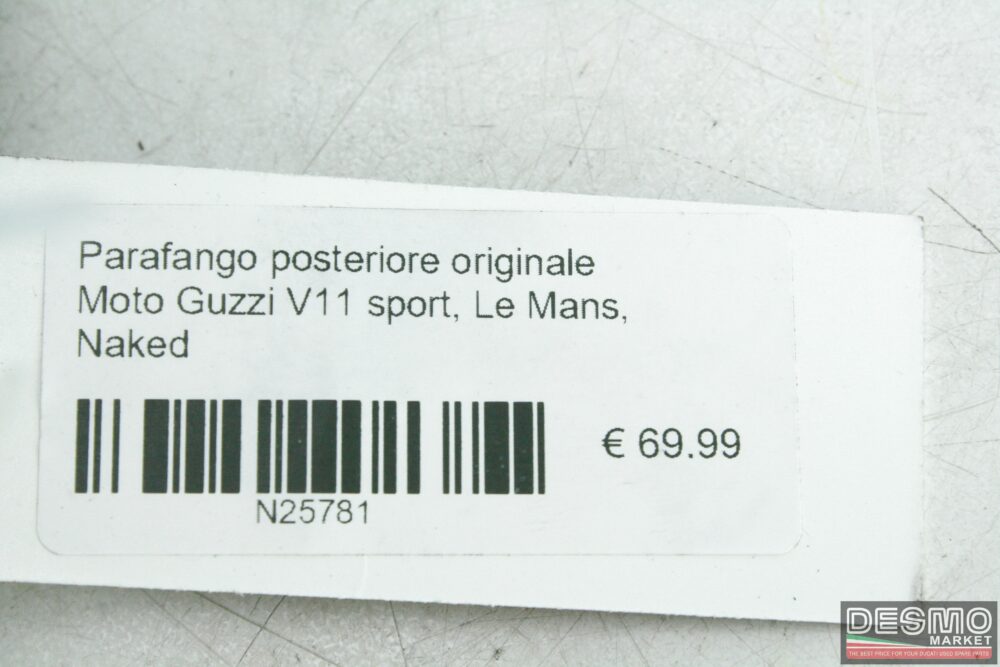 Parafango posteriore originale Moto Guzzi V11 sport, Le Mans, Naked