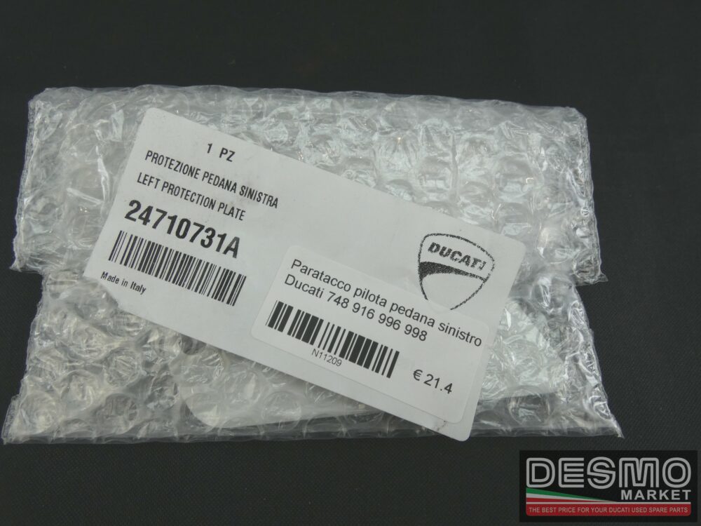 Paratacco pilota pedana sinistra Ducati 748 916 996 998