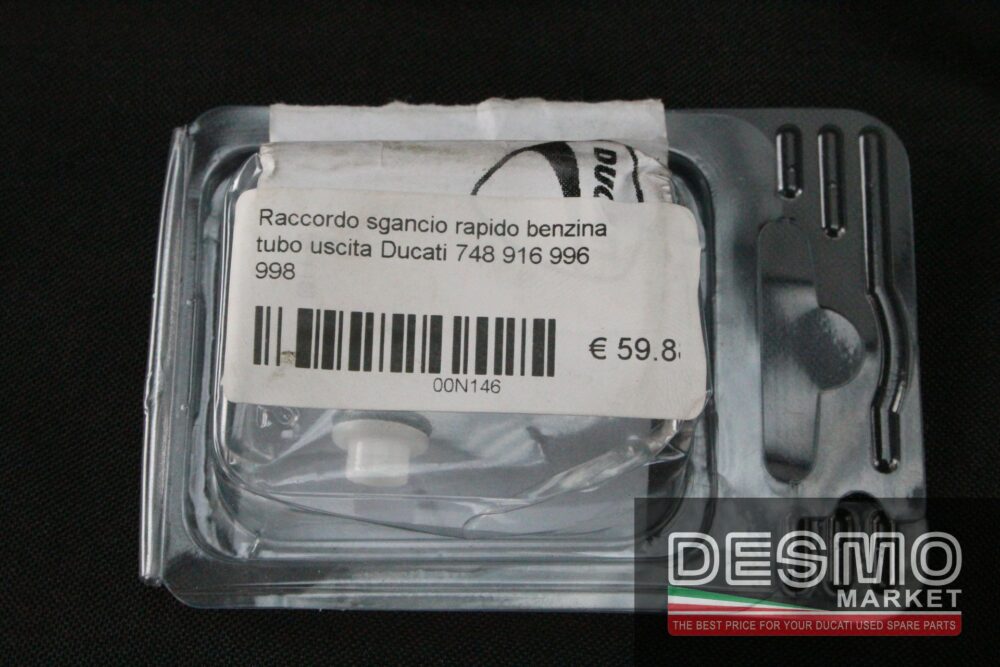 Raccordo sgancio rapido benzina tubo uscita Ducati 748 916 996 998