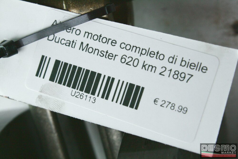 Albero motore completo di bielle Ducati Monster 620 km 21897