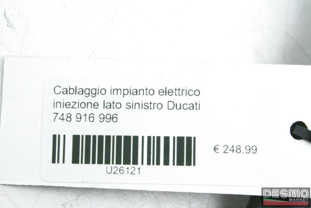 Cablaggio impianto elettrico iniezione lato sinistro Ducati 748 916 996