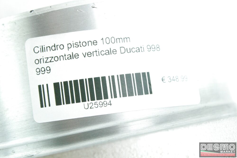 Cilindro pistone 100mm orizzontale verticale Ducati 998 999