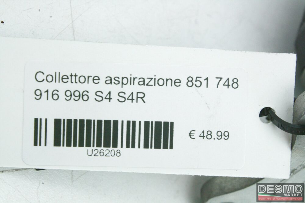 Collettore aspirazione Ducati 851 748 916 996 S4 S4R