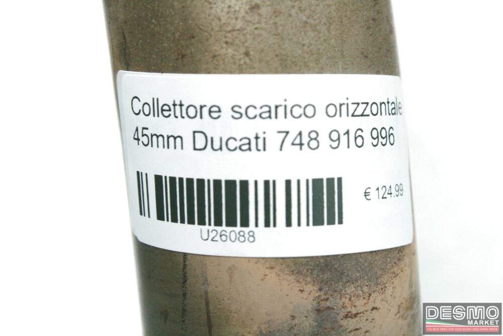 Collettore scarico orizzontale 45mm Ducati 748 916 996