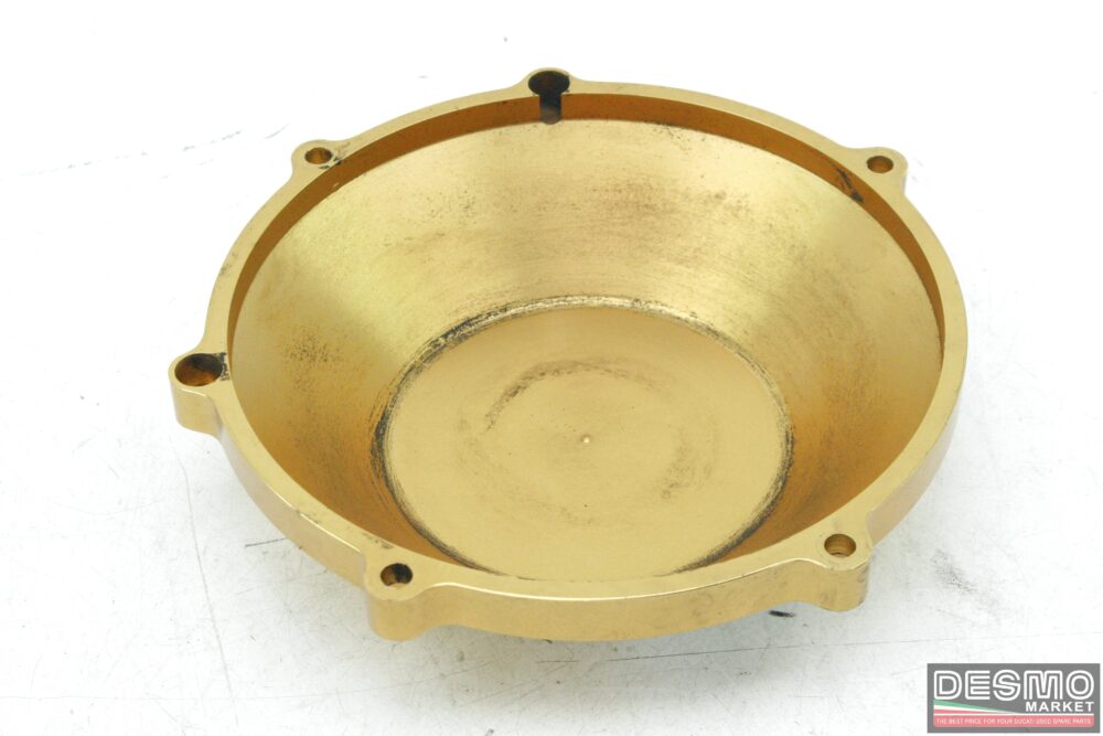 Coperchio carter frizione ergal oro cnc Ducati