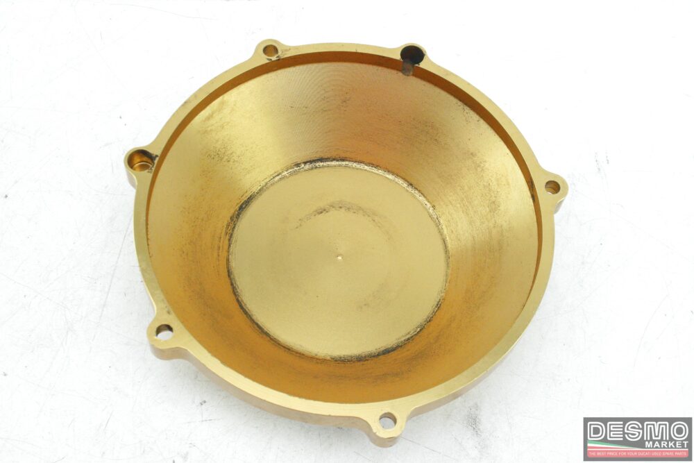 Coperchio carter frizione ergal oro cnc Ducati