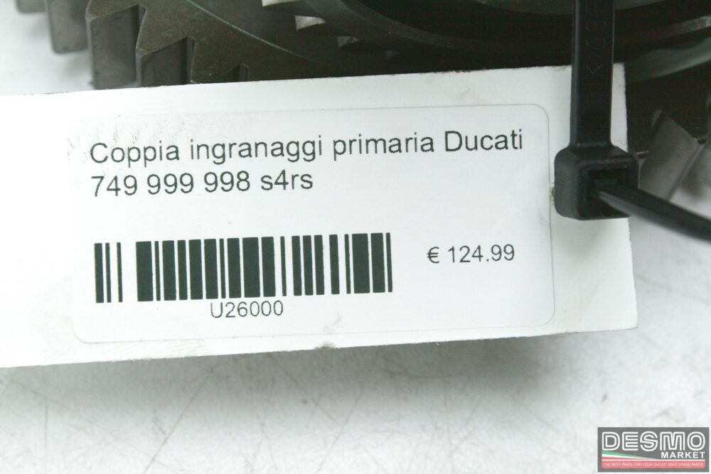 Coppia ingranaggi primaria Ducati 749 999 998 s4rs