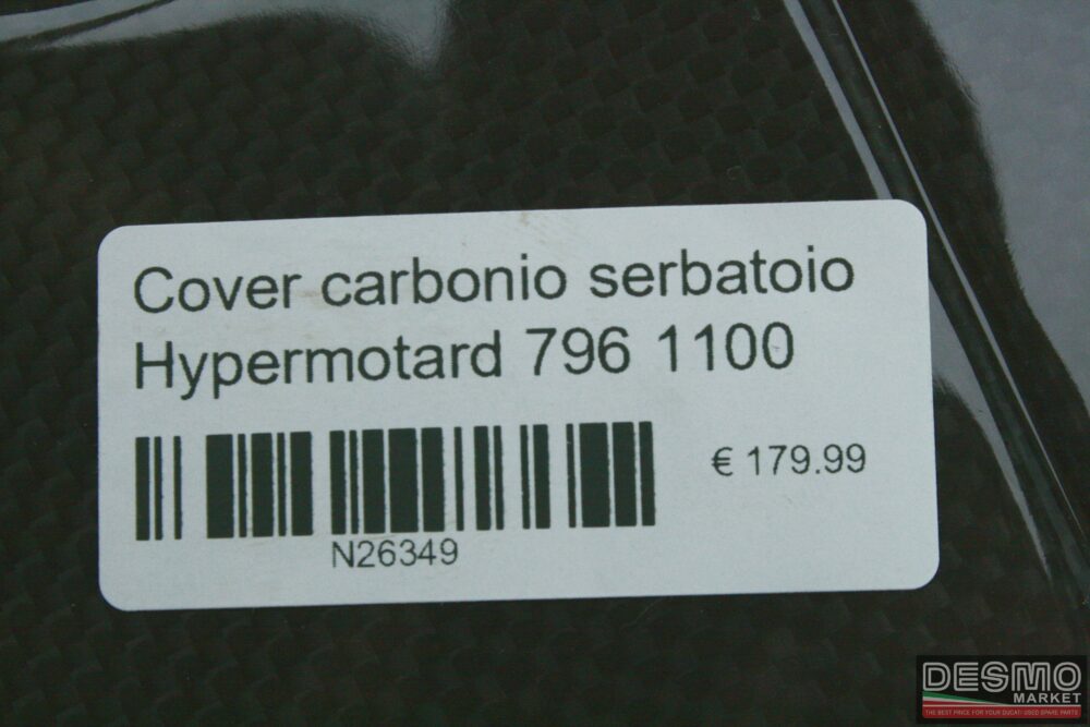 Cover carbonio serbatoio Ducati Hypermotard 796 1100