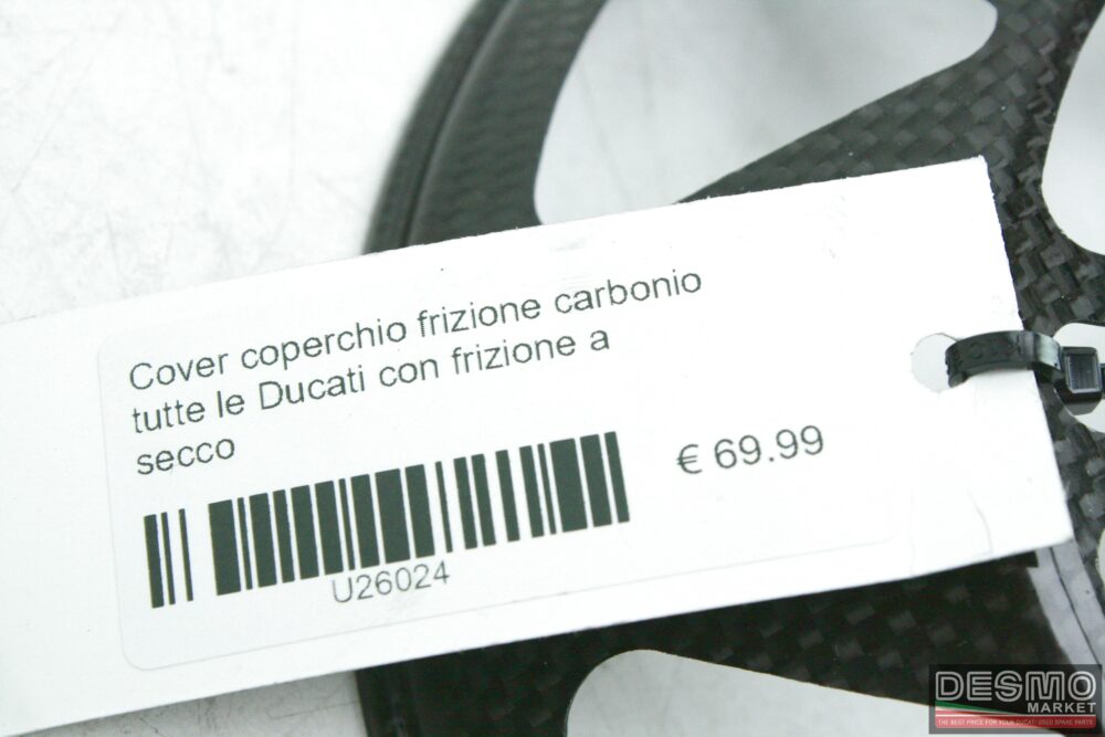 Cover coperchio frizione carbonio tutte le Ducati con frizione a secco