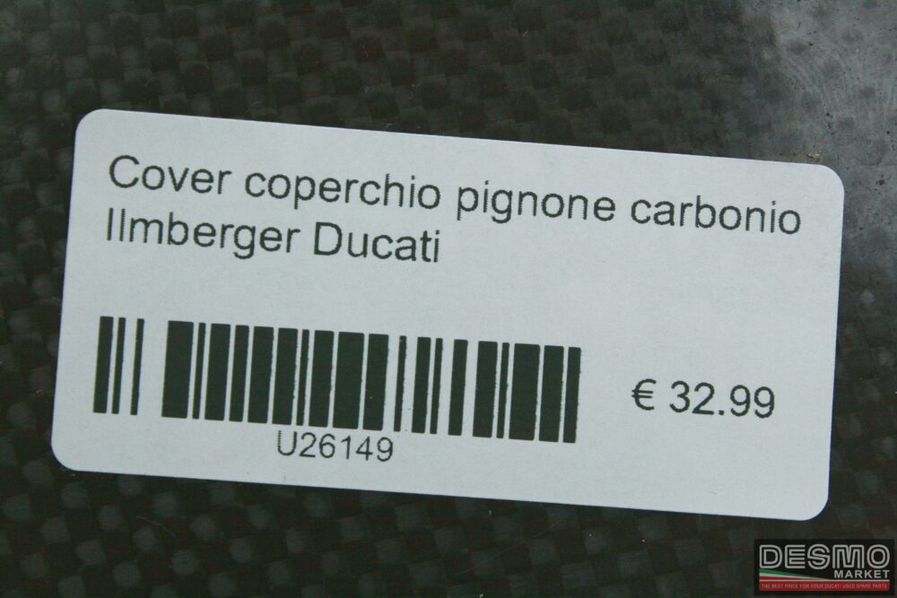 Cover coperchio pignone carbonio Ilmberger Ducati