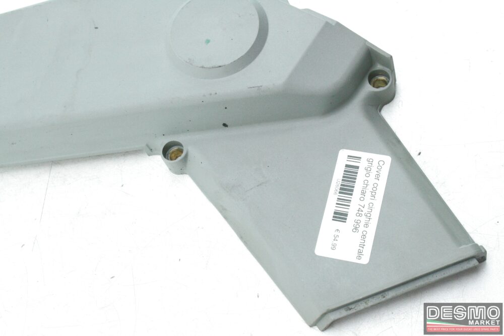 Cover copri cinghie centrale grigio chiaro Ducati 748 996