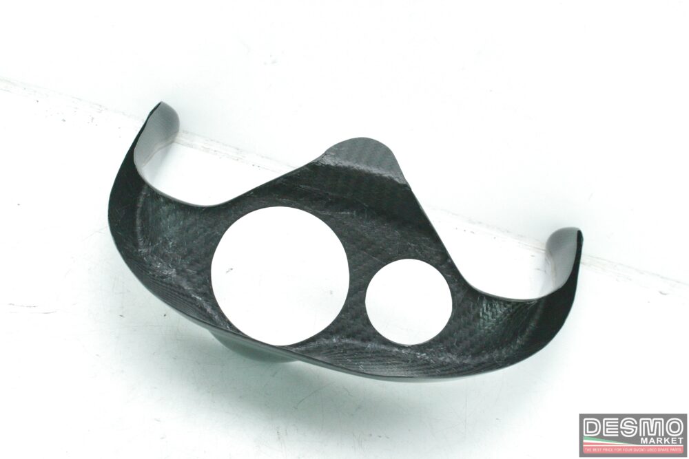 Instrumentation cover original plain carbon texture Ducati Supermono - Image 3